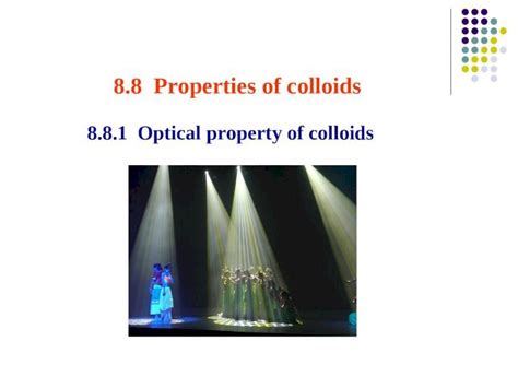 (PPT) 8.8 Properties of colloids 8.8.1 Optical property of colloids - DOKUMEN.TIPS