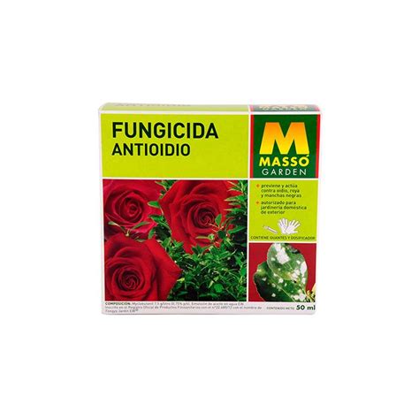 Massó Fungicida Antioídio Envase 50 Ml Jardinería Ferromar