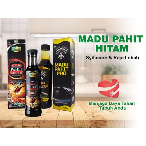 Promo Madu Pahit Hitam Pro Raja Dan Ramuan Syifacare Ekstrak Daun