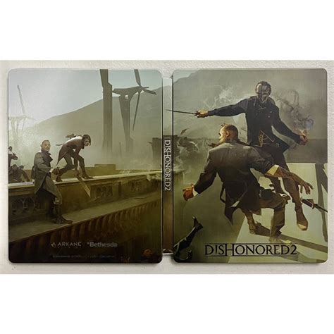 Dishonored Steelbook Steelcase No Game Rare Ps Ps Xbox Shopee