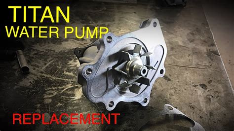 Nissan Titan Water Pump Replacement 2004 Tips And Tricks Youtube