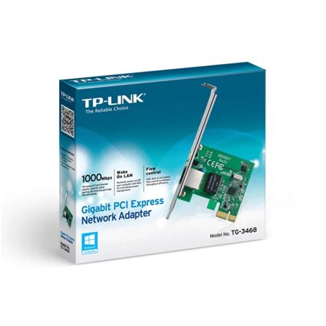 Lan Card Tp Link Tg Pci Express Gigabit Port