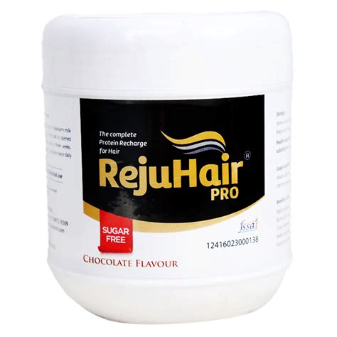 RejuHair Pro Sugar Free Chocolate Flavour Powder Uses Side Effects