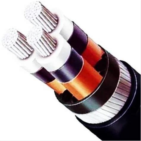 Polycab 300 Sqmm 3 Core Ht Xlpe 33 Kv Aluminium Flat Strip Armoured Cable At Rs 1995 Meter In