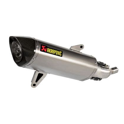 Silencioso Akrapovic Acero Inoxidable Boquilla Carbono Motoblouz Es