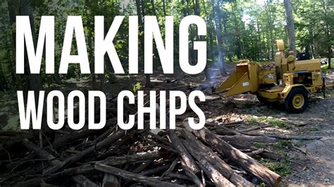 Making Wood Chips YouTube