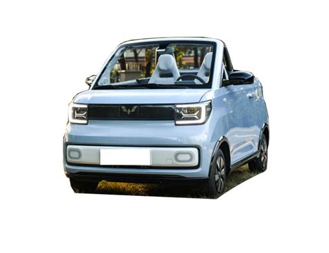 China Electric Vehicle 30kw 280km Double Door Double Seat Wuling Mini Ev Convertible Electric