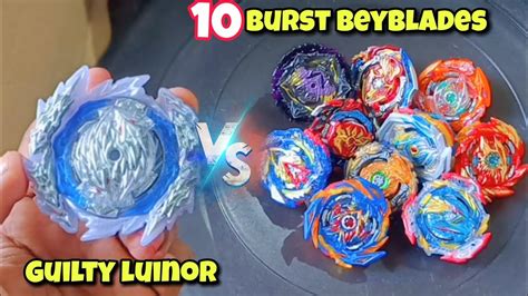 Guilty Luinor Vs Burst Beyblades Fight Burst Beyblade Fight