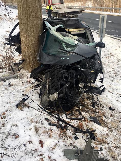 Driver Walks Away From Horrific Accident On Palisades Parkway