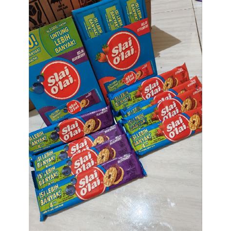 Jual Biskuit SLAI OLAI 2000 KEMASAN 32 GR DAPAT 5 SASET Shopee