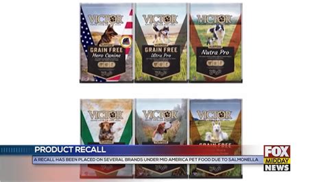 Recall Issued On Several Mid America Pet Food Brands - WFXB