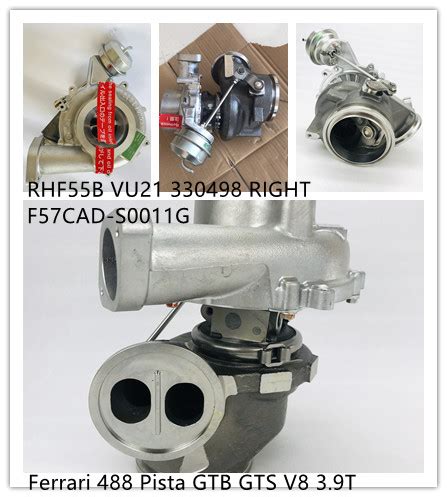 Rhf B F Cad S G Vu Right Turbocharger For Ferrari