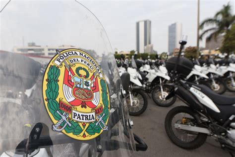 Policía nacional adquiere 994 motocicletas para patrullajes en las