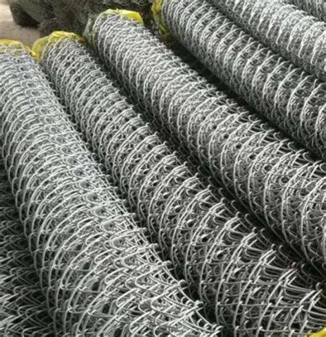 8FT Galvanized Hot DIP PVC Coated Chain Link Fence Diamond Steel Wire Mesh Metal Fencing Chain