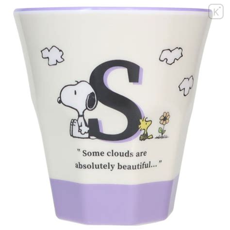 Japan Peanuts Melamine Tumbler Snoopy And Woodstock S Kawaii Limited