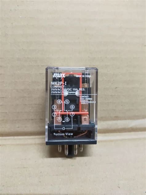 Relay Mk2p Ac 220 Volt V Omron 8 Pin Kaki Lazada Indonesia