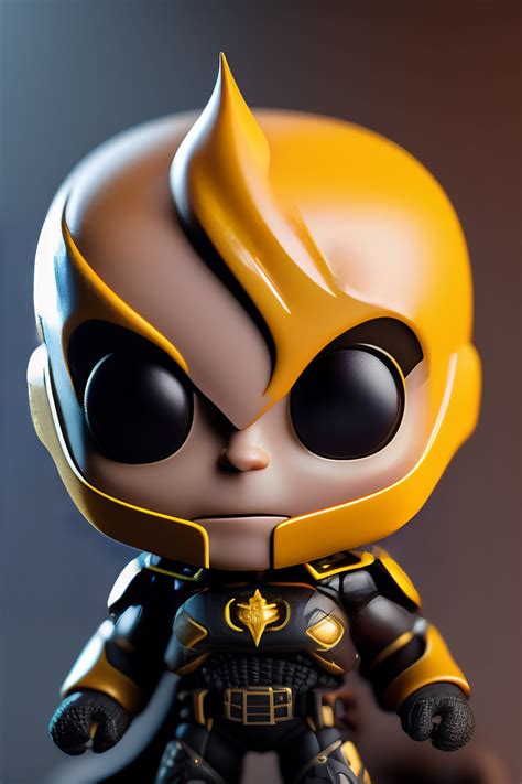 Lexica Intricate Portrait Of 3d Render Of Funko Pop Of Ghostrider 8k