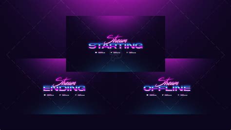 Miami Vice Animated Stream Package Streamplay Graphics