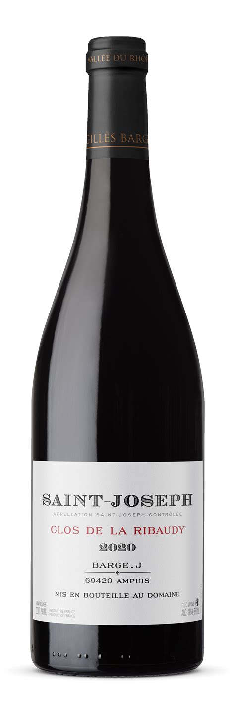 Domaine Barge Saint Joseph Clos de la Ribaudy 2020 Nord Rhône