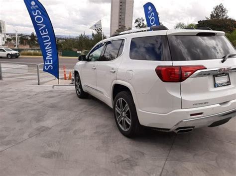 Demo Gmc Acadia Denali Blanco Platino Pegyp Precio D M Xico