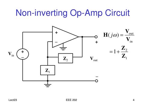 Non Inverting Op Amp Vout Formula - Riset