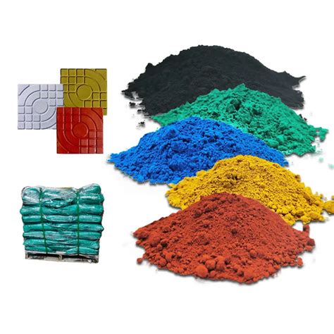 Manufacturers Supply Concrete Cement Coloring With Iron Oxide Red Blue