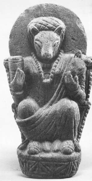 15 A Goat Headed Goddess Holding A Beaker And The Severed Head Of A