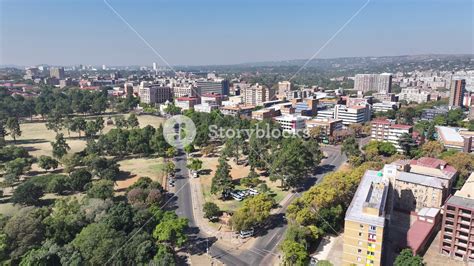 Pretoria Skyline At Pretoria In Gauteng South Africa. Downtown ...