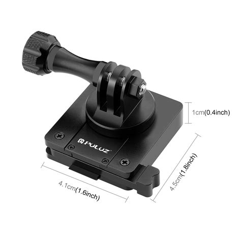 Puluz Aluminum Quick Release Bracket Nvg Helmet Mount For Gopro And