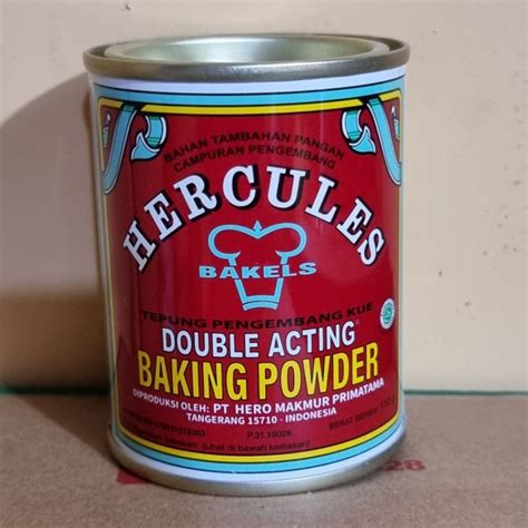 Jual Satuan Hercules Baking Powder Double Acting 110 Gram Kaleng