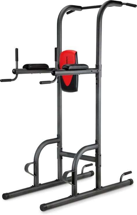 Weider Power Tower with 4 Workout Stations and 300 Lb. User Capacity ...