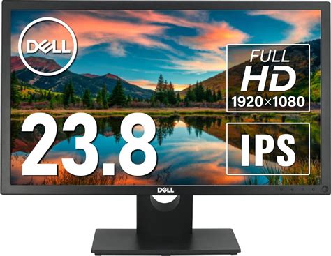 Amazon.co.jp: 【整備済み品】DELL E2417 23.8インチ ディスプレー ワイドモニター IPSパネル搭載 Eシリーズ ...
