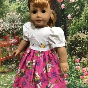 Inch Doll Easter Dress Fits American Girl Dolls Pink Etsy