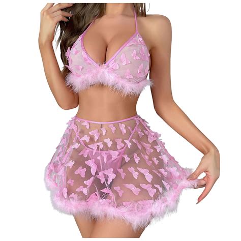 SEAOPEN Lingerie Valentine S Day Cozy Night In Dresses Lingerie For