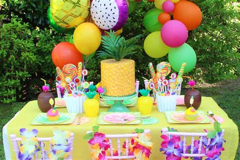 Tropical Fruits Birthday Tutti Frutti Party Catch My Party