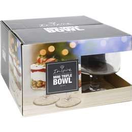 Inspire Christmas Mini Trifle Bowl 4 Pack Woolworths