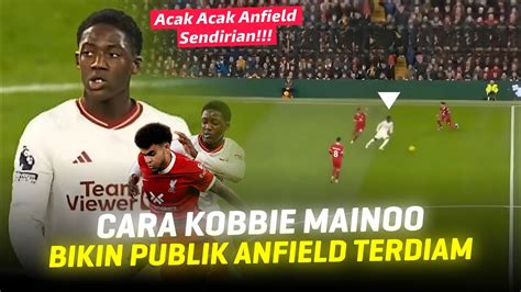 Satu Stadion Melongo Lihat Kobbie Mainoo Aksi Kobbie Mainoo Kontrol