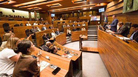 El presidente de la Junta defiende en el pleno del Día de Asturias una