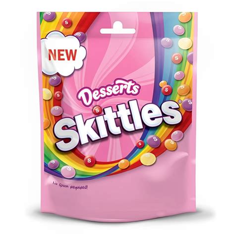 Saldainiai Skittles Desserts 152g Candy Pop