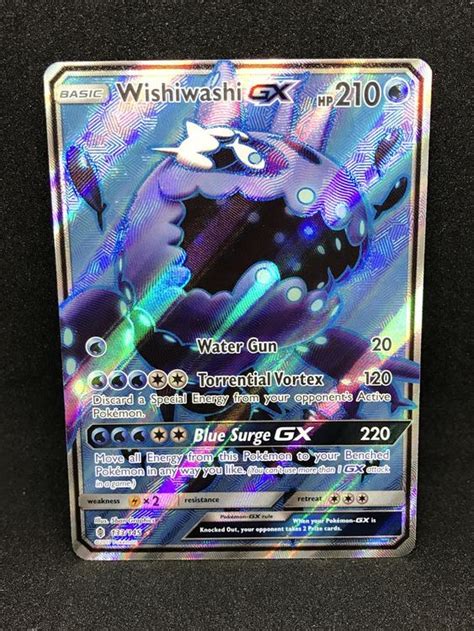 Wishiwashi GX Full Art Pokemon Karte Kaufen Auf Ricardo