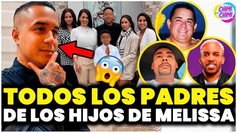 Quiénes son los padres de los cinco hijos de Melissa Klug YouTube