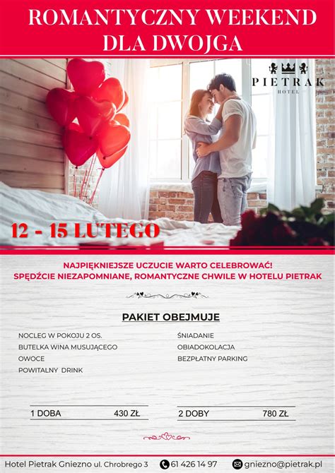 Oferta Walentynkowa Hotel Pietrak Gniezno