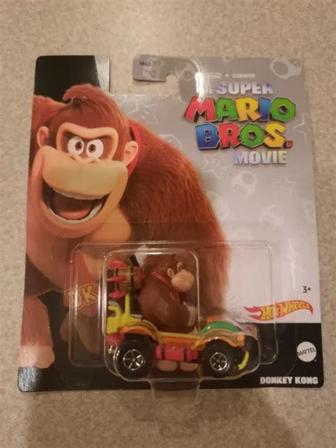 MATTEL HOT WHEELS The Super Mario Bros Movie Teatrale Donkey Kong NUOVO In Fase Di Attesa EUR