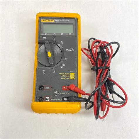 Fluke 73 III Handheld Digital Multimeter Shop Tool Swapper