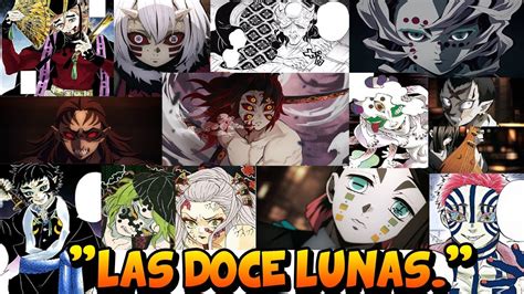 Las Doce Lunas DemonÍacas Antiguas Y Recientes Kimetsu No Yaiba