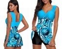 STRÓJ KĄPIELOWY TANKINI BIKINI SZORTY WZORY XL 15922402494 Allegro pl