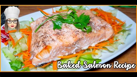 Baked Salmon Quick And Easy Recipe Youtube