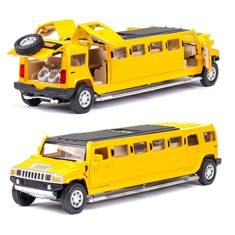Купить Масштаб 1/32 Hummer H6, удлиненный лимузин, литая под давлением ...