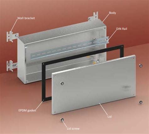 SSJB Series Stainless Steel Junction Box IP55 200Wx200Hx80D Quality