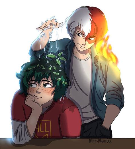 MHA Deku X Todoroki Cute